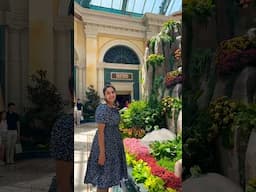 Exploring Bellagio Gardens in Las Vegas, Nevada! #vegas #lasvegas #bellagio