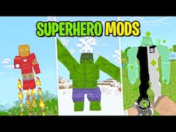 Top 6 Superhero Mods for Minecraft Bedrock/Pocket Edition 🔥🔥