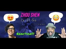 FIRST TIME HEARING ZHOU SHEN LET IT GO IN 9 LANGUAGES : Reaction!!!