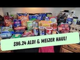 SLOW COOKER MEALS! || $96.24 GROCERY HAUL WITH PRICES