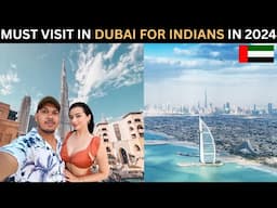 Dubai Full Tour for Indians in 2024 || How to Travel Dubai ? ||