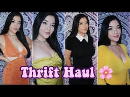 Huge Try On Thrift Haul! ♡