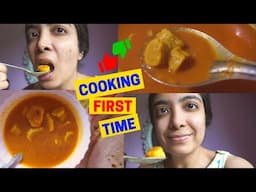 Hindi Vlog | Aaj Maine First Time Cooking Rajasthani Gatte ki sabzi | BAvlogs | Bhawna Ahuja