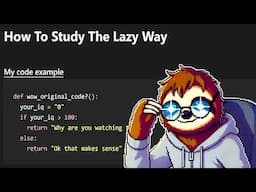 How To Study Programming The Lazy Way