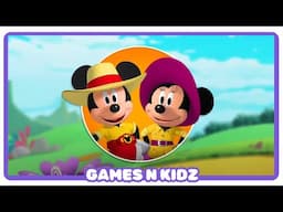 Mickey Mouse Dino Safari  Puzzles - Mickey & Friends - Disney Junior Games For Kids