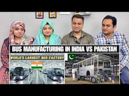 How Buses Manufactured In India Vs How Buses Manufactured In Pakistan | Bus Production | Reaction!!