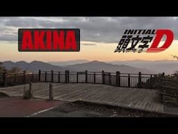 Mount AKINA from INITIAL D in Real Life + DOWNHILL