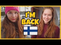 I'M BACK! 🥳 chatty vlog, Kuusijärvi & beautiful snow | Life in Finland