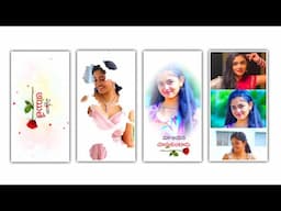 Trend Yemaina Ayithe Lyrics Video Editing in Alight Motion Telugu with Photo DJ Effect Video Editing