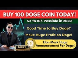 Dogecoin Next Target $2 | Elon Musk Sending Doge Coin to Moon ! Hold or Sell?