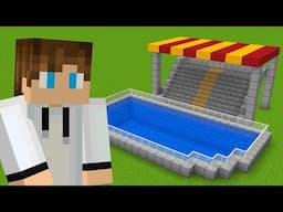 Minecraft: 15+ Aqua Park Build Hacks!