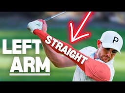 The SECRET to Keeping Your LEFT ARM STRAIGHT! (not what you think)