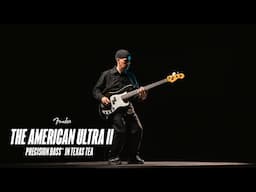 Joe Lally Plays American Ultra II Precision Bass | Ultra II | Fender