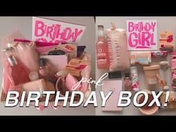 PINK themed birthday gift box!