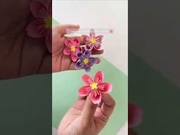 easy to make paper flowers | papercraft flowers | papercraft cherry blossoms | cute gift idea