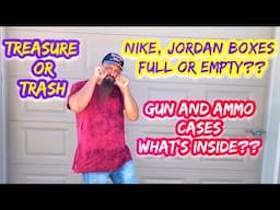 Amazing Abandoned Storage Locker Unit Treasures, Nike, Jordan, Locked cases and Gun, Cases. WOW !!