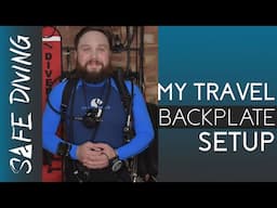 My Light Travel Backplate | Safe Diving