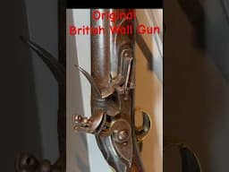 Massive original British Wall Gun #asmr #2ndamendment #history