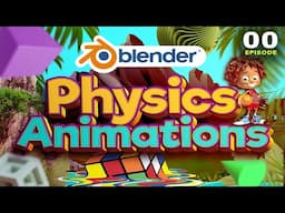 Blender Physics Animation | Physics 3D Animation | Motion 3D Animation