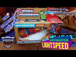 Transformers G1 Motorvator LIGHTSPEED Review