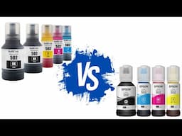 Should You Use Remanufactured Ink vs Epson Ink - Epson Eco Tank Printers