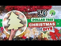 30 Creative Dollar Tree Christmas DIYs You’ll Love to Make 🎄💖