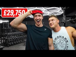 SURPRISING MY BROTHER WITH DREAM HOME GYM!! | Full Transformation