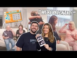 TELLING OUR FAMILY WE'RE PREGNANT! *amazing reactions*