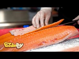 Amazing! Best Salmon Cutting Skills Collection Videos