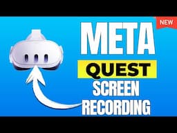 How to Record Video on Meta Quest 3 (Screen Record with Mic)