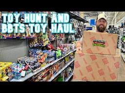 Walmart TOY HUNT and BIG BBTS TOY HAUL