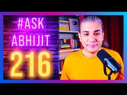 #AskAbhijit 216: Trudeau Vs India, Israel-Iran, Ukraine, North Korea, Starlink, Graham Hancock, ISRO