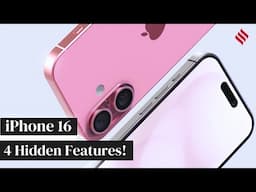 iPhone 16 Features: 4 Hidden Features You Need To Know | AI Integration | Hearing Aids and more