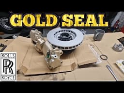 Rolls-Royce CALLIPER PISTON Seals & HUB BEARING service on my Silver Spirit III. Ep.19