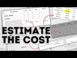 How to do rate breakdown analysis of civil engineering, arch, and MEP projects