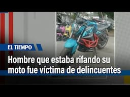 Hombre que estaba rifando su moto fue víctima de delincuentes  | El Tiempo