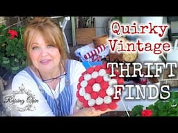 Unique Quirky Vintage Thrift Haul • Bryson City & Murphy NC • Photos of Finds Styled in My Home