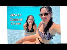 Days 6 & 7 | Carnival Eastern Caribbean Cruise #cruise #explore #cruiseship #sunset #ocean