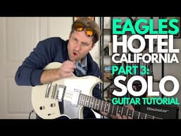 Hotel California by Eagles Guitar Solo Guitar Tutorial - Guitar Lessons with Stuart!