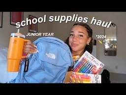 SCHOOL SUPPLIES HAUL 2024 🏫📓✏️