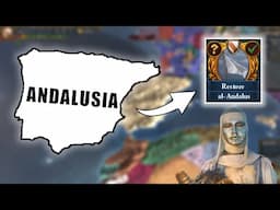 I Formed Andalusia With No ALLY as GRANADA in Eu4 1.36