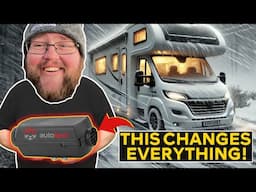 WINTER VANLIFE SOLVED! - Best Winter Upgrade for my Motorhome!