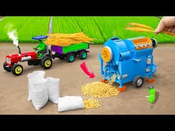 40 Minutes Top most creative Diy mini tractor videos of agricultural | Diy mini threshing machine