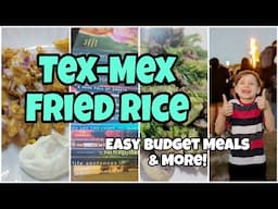 TEX-MEX FRIED RICE • Changing Up Taco Night • Cooking, Cleaning, A Thrift Haul, and More! VLOG