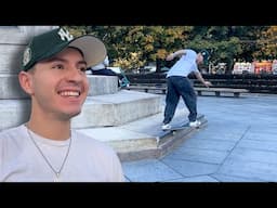 Participating In NYC Skateboarding!