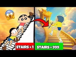 Shinchan & Nobita Found Stairways To Heaven 😱 | Gta 5