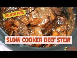 Slow Cooker Beef Stew Recipe {Gluten Free}