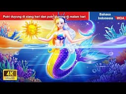 Putri duyung di siang hari dan putri duyung di malam hari 🧜❤ Dongeng Bahasa Indonesia