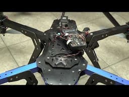 Drone Crash: 3dr X8 with Pixhawk "Autotune" Crash via Emergency Motor Stop Switch Mistake