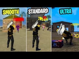 Smooth vs Standard vs Ultra Which is Best Free Fire? 😳 - Free Fire Max Secret Tips & Tricks